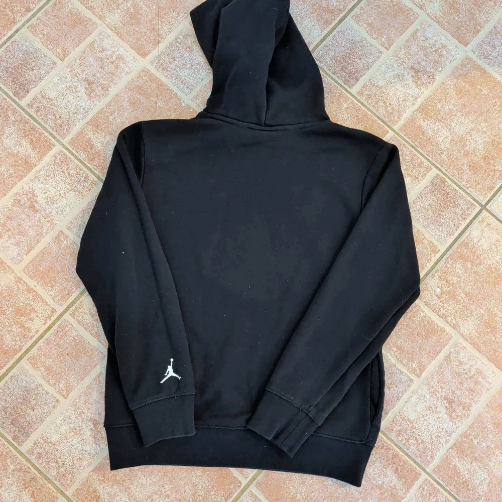 Jordan Hoodie Boys L Black‎ Pixelated Jumpman Graphic Pullover